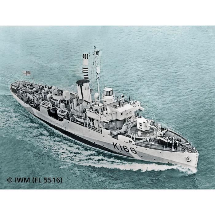 Kit modello - revell - corvetta classe Flower (presto) - scala 1:144 - plastica - da 15 anni