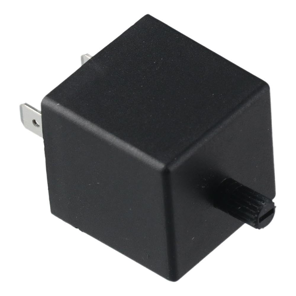 2pcs 3 Pin CF13 12V0.02A-20A Electronic Flasher Fix, Universal Car Vehicle Motor Blinker Light Flasher Car and Motorcycle