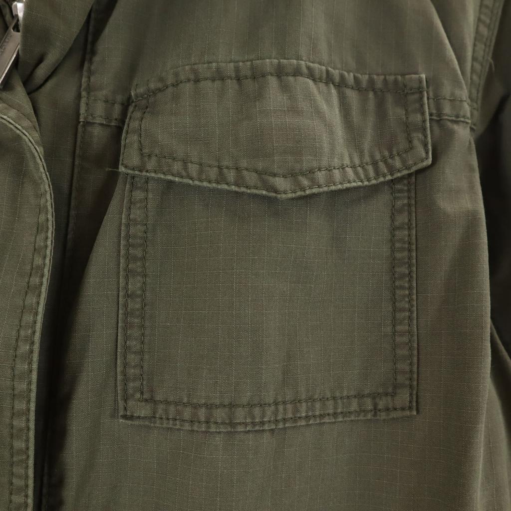 The North Face Military Coat M Khaki NPW16728 Outdoor Women Used