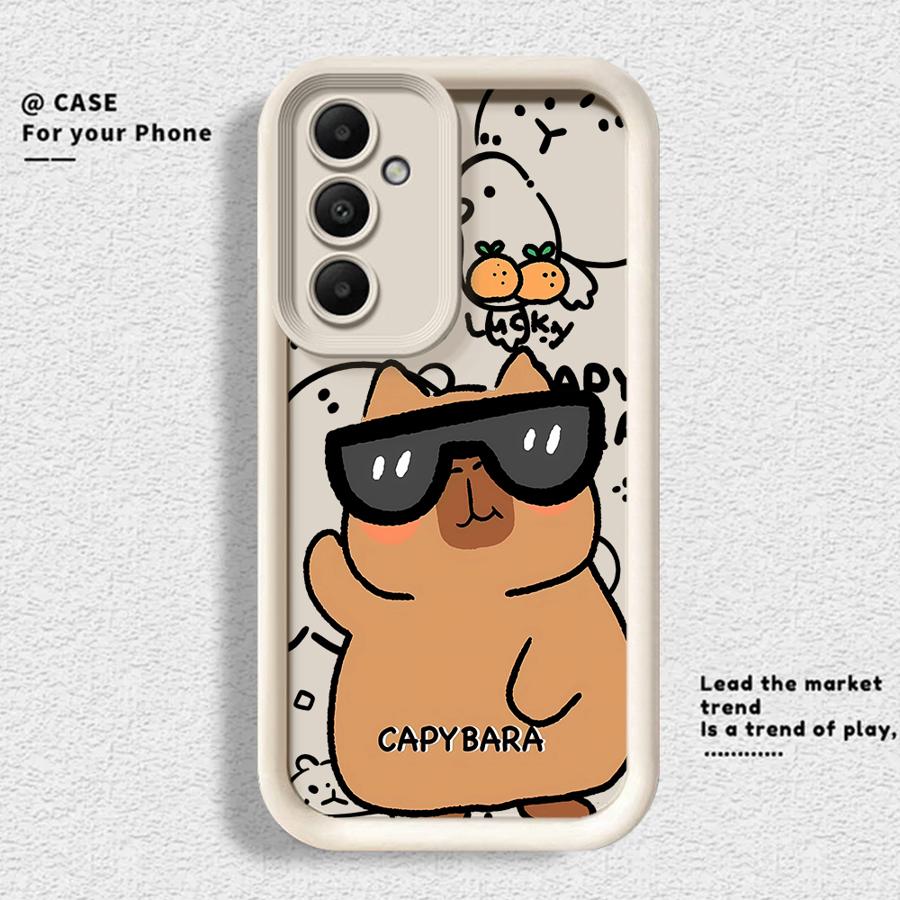 

Cute Capybara Case for Samsung Galaxy A35 A36 A15 A16 A23 A51 A73 A56 A34 A12 A13 A53 A54 A26 A32 A71 A72 Phone Cover Galaxy A72