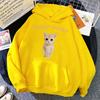 Funny Cat Womp Womp Meme Print Hoodie Men Women Fashion Kawaii Hooded Sweatshirts Oversized Fleece Casual Pullovers