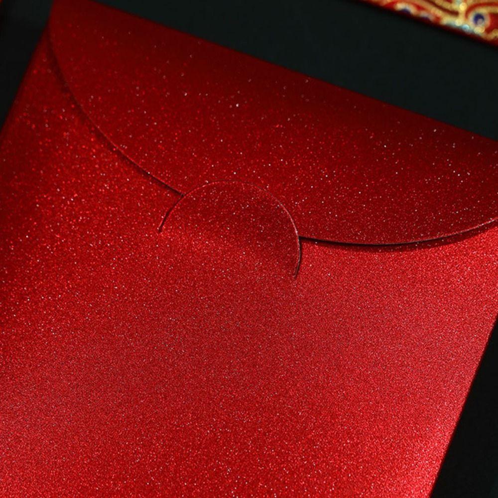 6PCS Chinese Style Chinese Red Envelope Red Pocket Luck Money Bags Money Pocket  Chinese New Year