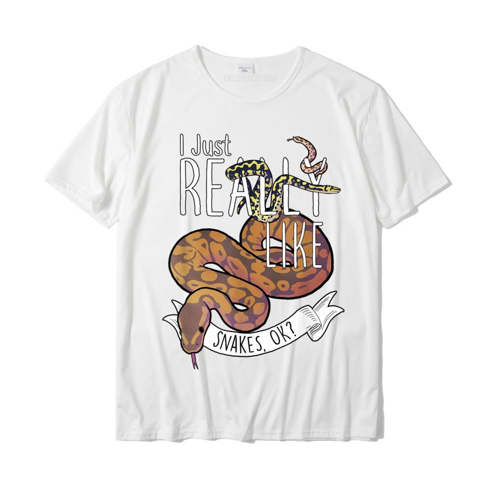 Vtipní hadi s krajtou královskou, užovkou nosatou, kobercovou džunglí, trička pro muže 2023, levná módní bavlněná pánská trička