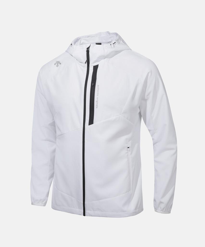 Descente Delta Pro Running Lightweight Windbreaker White (Sp321Rwb70)