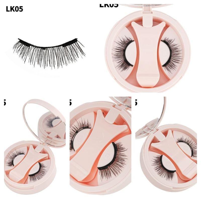 Lashie - Magnetic Dense False Eyelashes with Mirror Case
