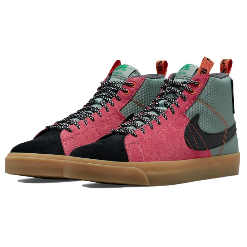 Nike SB Blazer Mid Premium Acclimate Pack - Sport Spice Skateboard Shoes DC8903-301