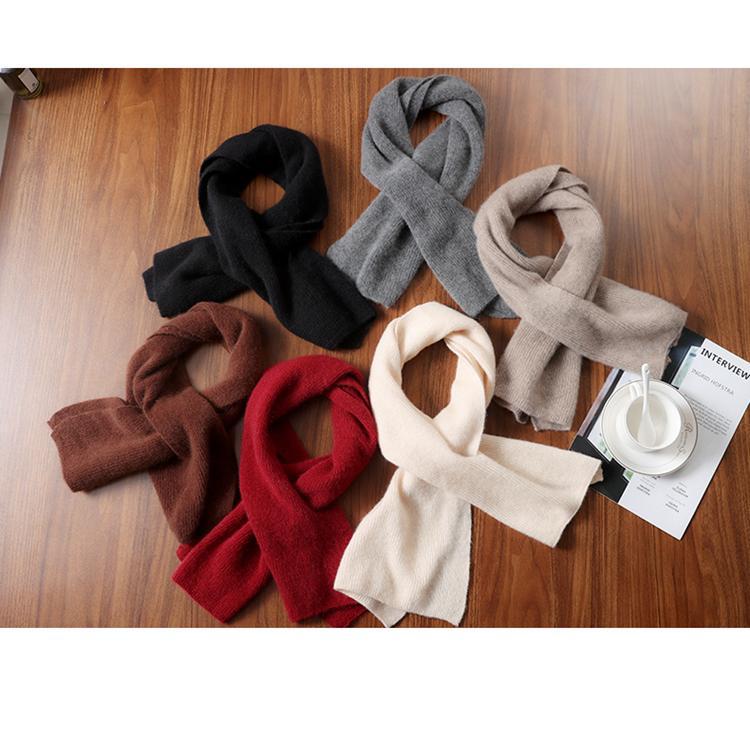 Women's Winter Wool Knit Cashmere Cowl Scarf - Thick, Warm, and Versatile Neck Protector