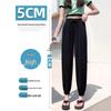 Women's Petite Ice Silk Cool Casual Lantern Pants - White, XS