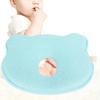 Infant Newborn Baby Pillow Soft Prevent Flat Head Sleeping Support Cushion PillowBlue Bear