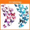 Colorful Simulation Butterfly 3d Wall Sticker Living Room Bedroom Decorating