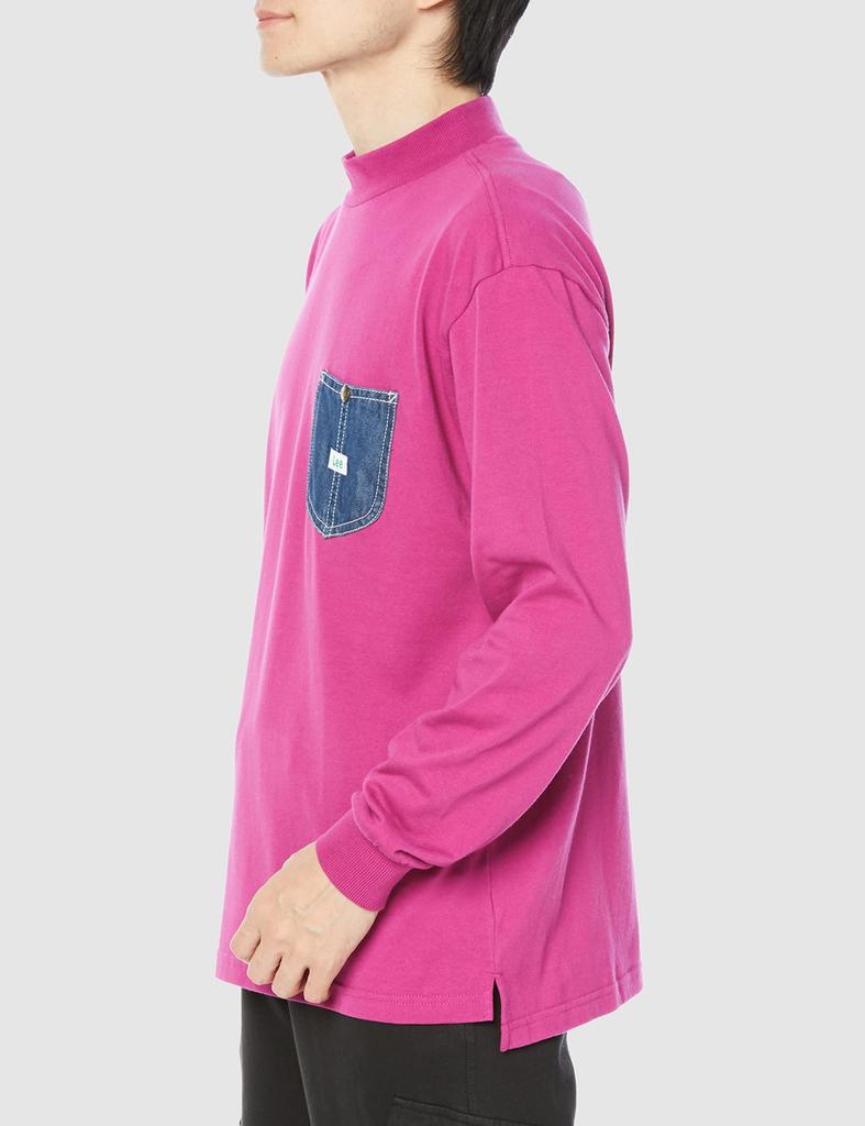 Lee PLAY HÖGHALSAD T-SHIRT VIN L L Långärmad Herr