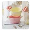 Double Ear Ceramic Soup Bowl Household Large Capacity Fruit Salad Bowl Instant Noodle Bowl