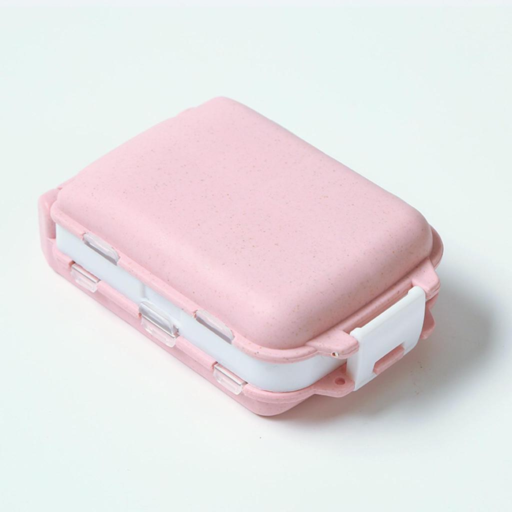 Eco-friendly Folding Mini Pill Box: Moisture & Damp Proof, Compact & Portable Carry-on.