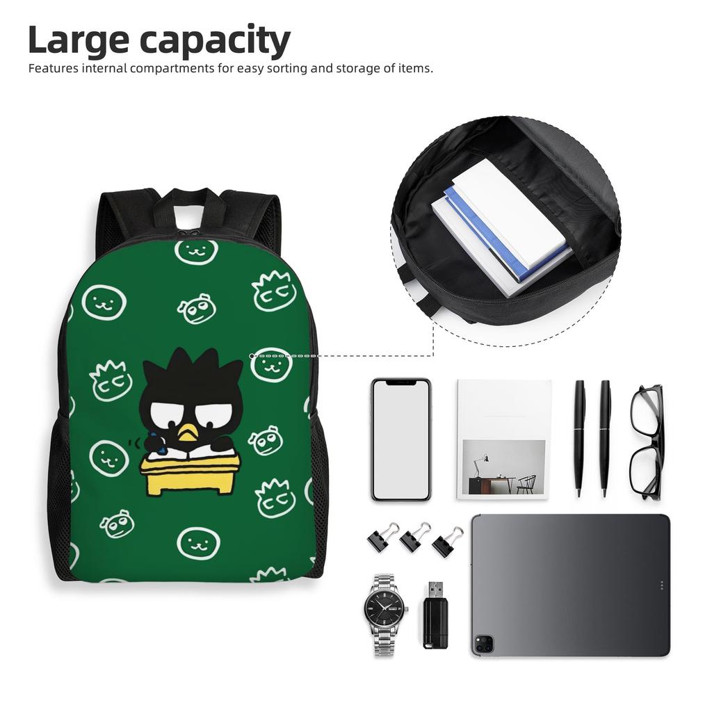 B-BADBADTZ Backpacks for Women Men School College Student Bookbag Fits 15 Inch Laptop Cool Penguin Bags