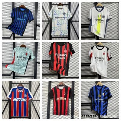 ''-'' Fan Edition Short Sleeve Football Jersey Inter Milan AC Crystal Palace Thailand Fit