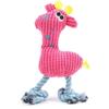 Dog Toys Popular Pet Dog Voice Toys Creative Knitted Sika Deer Bite-Resistant Sound Grinding Plush Dog Toys