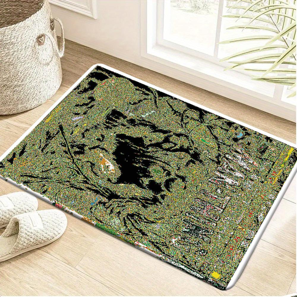 1 Marvel Doormat | Avengers Heroes Gathering - Cartoon Pattern Living Room Rug | Flannel Material Bath Mat, Machine Washable | 40x60cm