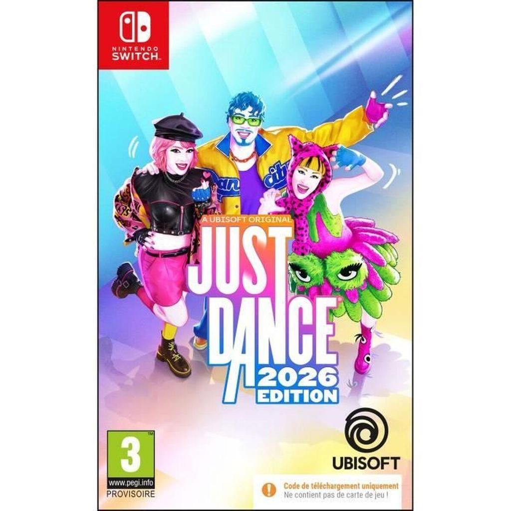 Ubisoft Just Dance 2026 video game 40 songs coloré