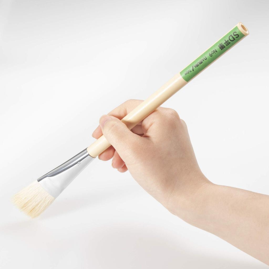 Namurataiseidou Design Brush SD Flat Brush No. 9 White