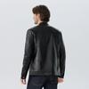 New casual fashion high-end leather jacket men's loose trend American cycling locomotive casual PU leather jacket
