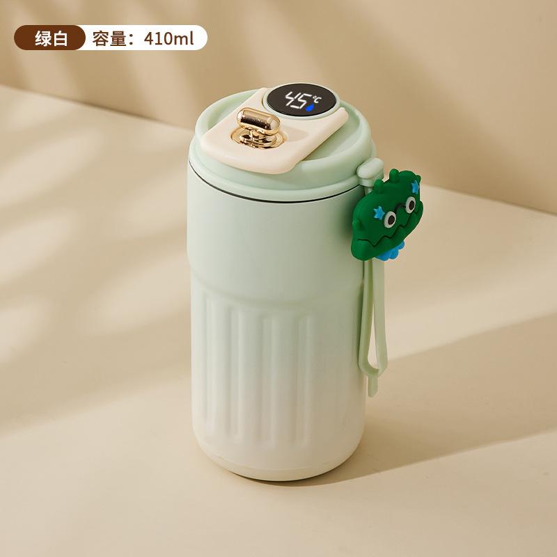 450ml Thermos Bottle Smart Display Vacuum Cup Office Coffee Cup Business Portable Temperature 316 Stainless Steel Thermal Mug