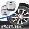 10/20/30/50/100pcs Car Wheel Nut Protection Cap Tire Screw Dust Cover Lug Bolt Anti-Rust Cap for VW Touareg 2004-2014 7L6601173A