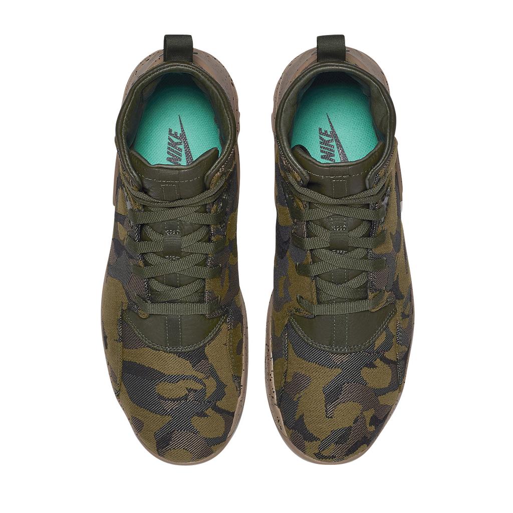 Nike Koth Ultra Mid JCRD Camo Pack - Militia Green Men Sneakers Desert-Camo Carbon-Green 806972-233