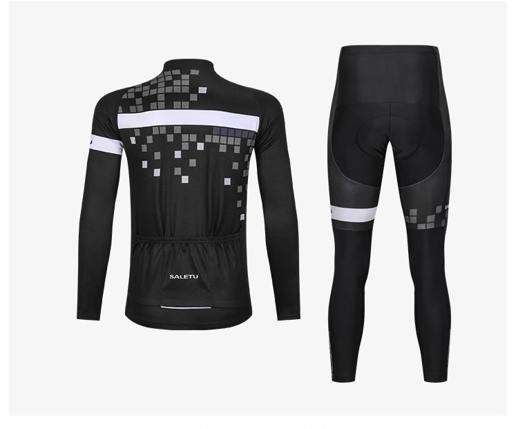 Factory direct sales, new summer cycling clothes, long-sleeved suits, and a customized bicycle clothes for men. S