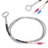 14 Dia K Type Thermocouple Probe -40 To 1000 ℃ 304 Stainless Steel Temperature Sensor Stable Sturdy Probe Type Thermocouple