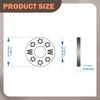 Guitar Protector Block, Strap Holder, Mount, Made of ColdResistant PP, Easy Assembly, Suitable for
