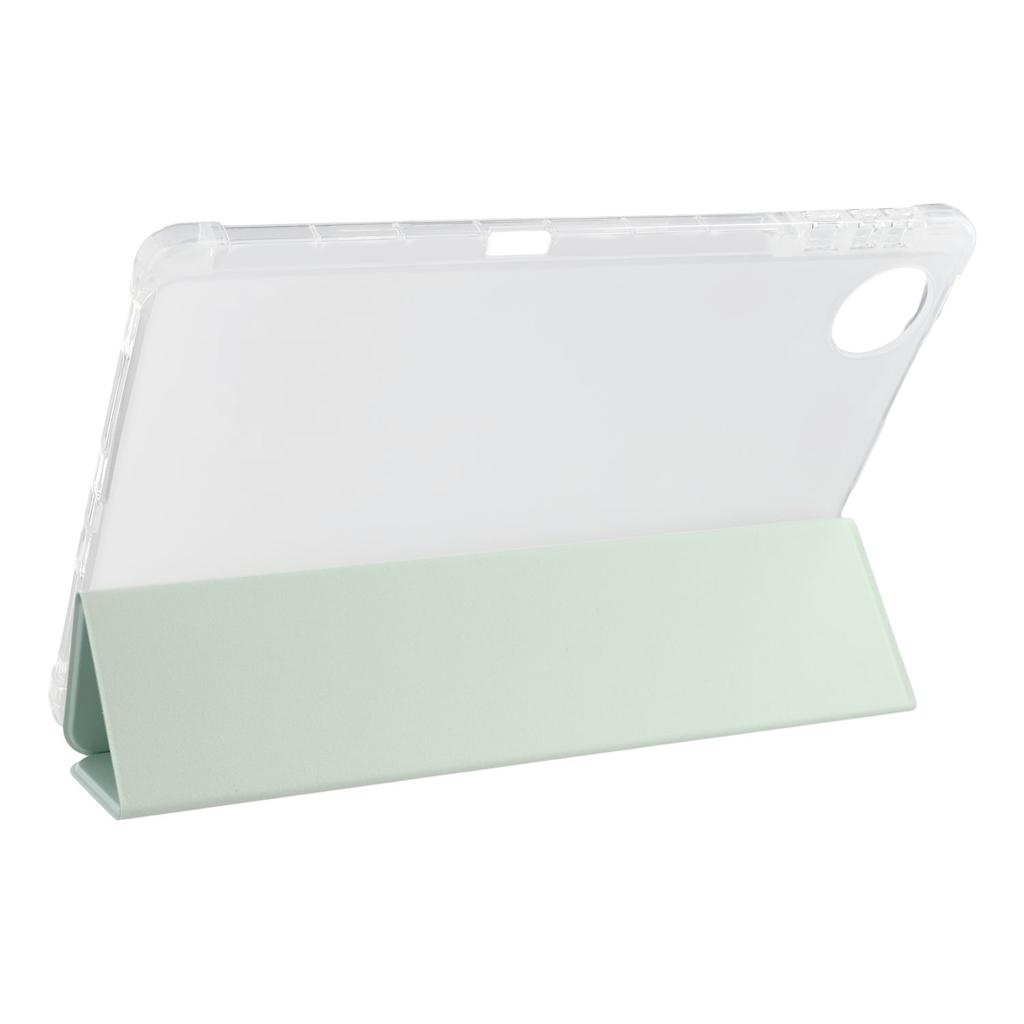 Für Honor Pad 10 Hülle mit Stifthalterung Dreifach faltbarer Ständer PU-Leder+TPU Tablet-Hülle Auto Wake/Sleep