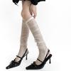 Summer Thin Women Leg Warmers Sun Protection Mesh Foot Cover Bandage Bow Calf Socks Women