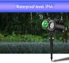 Outdoor Snowflake Projection Lamp for Christmas and Halloween