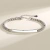 2Pcs Adjustable Lovers Friendship Bracelet Classic Valentine's Day Gifts Simple Couple Bangle Wristband Copper