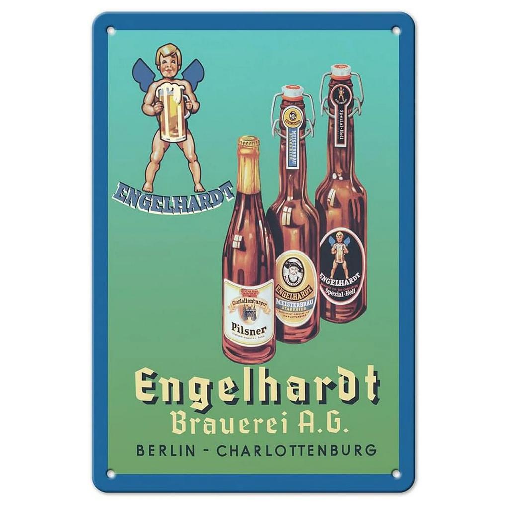 Brand Beer Metal Tin Signs Plaque Bavaria Wall Decoration Vintage Posters Iron Painting for Man Cave Home Cafe Garden Club Bar