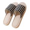 Linen Slippers Household Thick Bottom Straw Men and Women Cool Slippers Home Indoor Non-smelly Feet Non-slip Summer