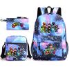 Poppy's Game Time Starry Sky Elementary School Bag Nightmare Animal Large Capacity Backpack Three-piece Set