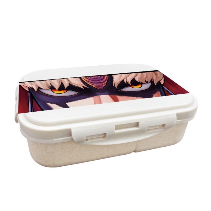 Lunch Box DANDADAN Stampata in Paglia di Grano - Cartone Animato Anime