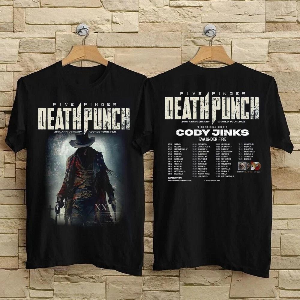 

Hot Five Finger Death Punch 20th Anniversary World Tour 2026 S