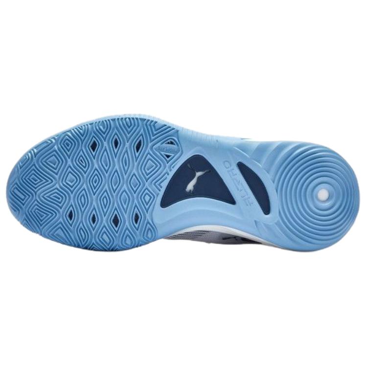 Puma All Pro Nitro 2 Comfortable Fit Shock Absorption Non-Slip Breathable Low-Top Basketball Shoes Men Sneaker Blue White 312839-05