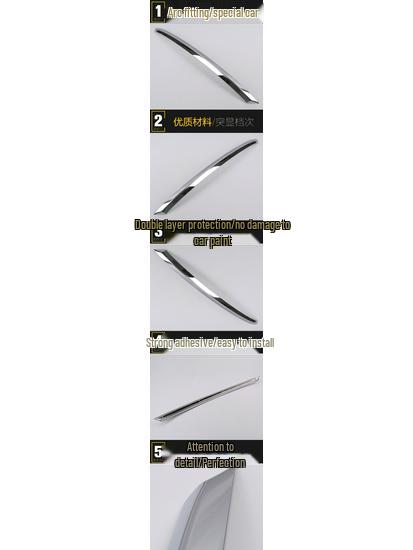 Camry Rear Bumper Trim: Anti-Scratch, Collision-Resistant Fit for 15 Models