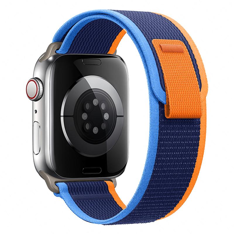 Nylonband für Apple Watch Band 49 mm 44 mm 40 mm 45 mm 41 mm 42 mm 44 45 49 mm Correa Armband iWatch Ultra Serie 7 6 5 3 SE 8 Armband