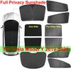 Car Full Privacy Sunshade for Tesla Model Y Juniper 2026 Glass Roof Sun Shade Windows Shading Cover UV Visor Protector Kids 2025