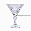 European Vintage Relief Goblet Diamond Engraved Glass Highball for Champagne Wine Martini Red Wine