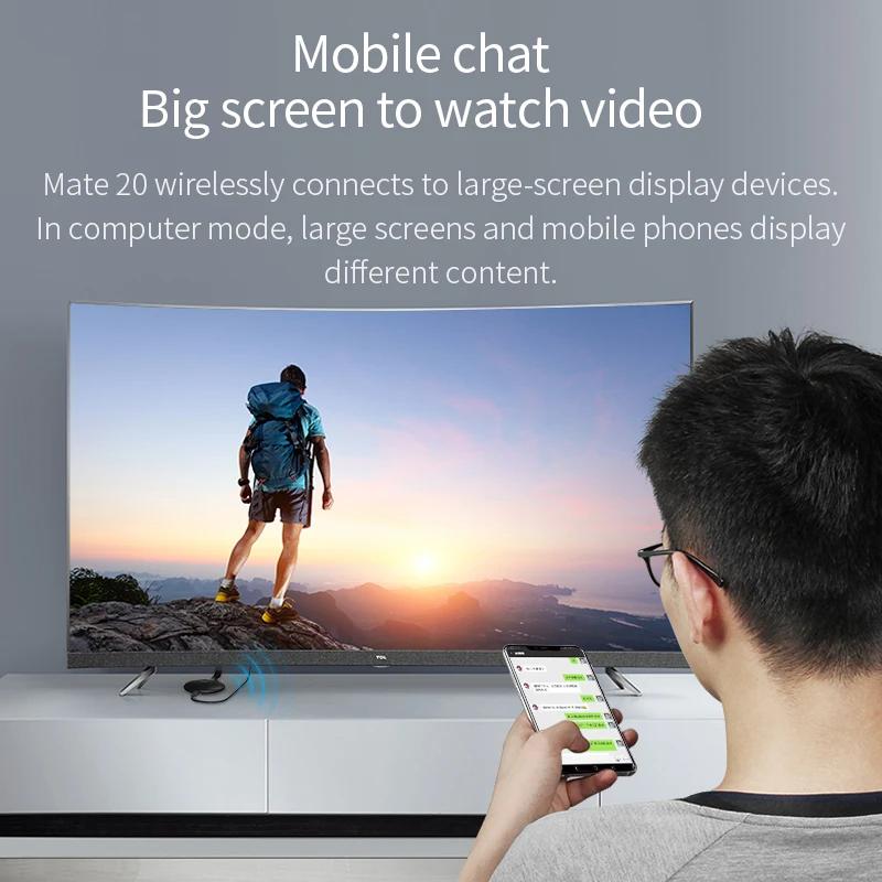 Hagibis HDMI-kompatibler Dongle TV-Stick Drahtloser Wifi Miracast Adapter 4K 1080P Display-Empfänger für Youtube iOS Android
