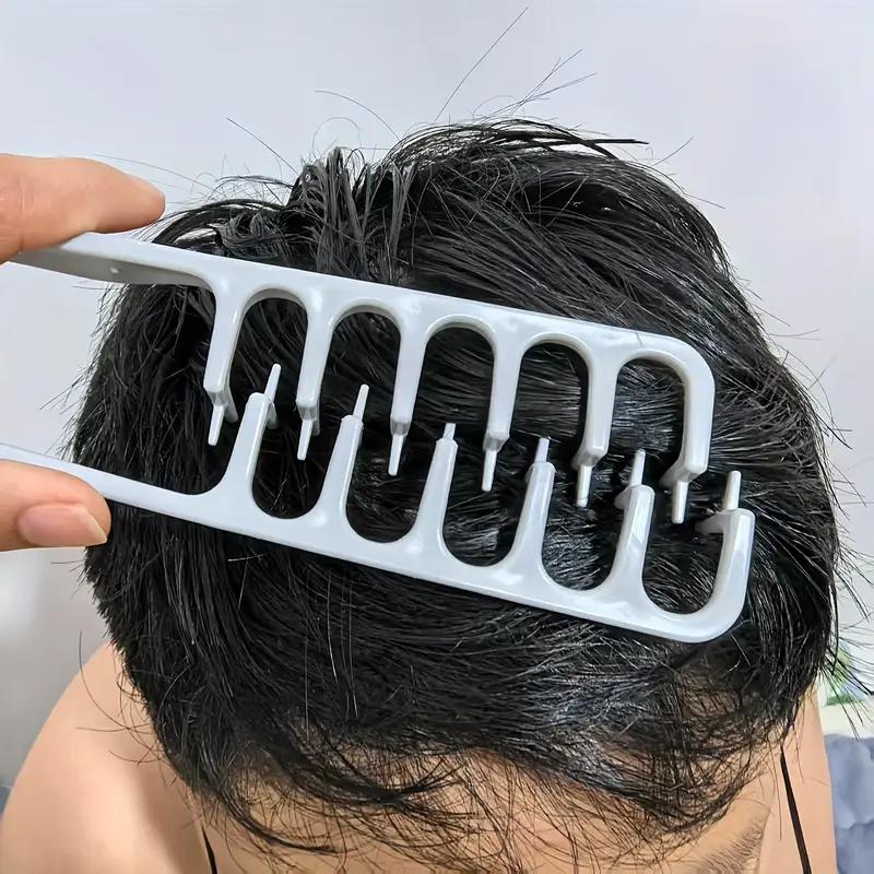 HOT Style Fluffy Texture Styling Comb for Men and Women, Home Use, Hair Parting To Cover Bangs, Hairdressing Comb, High Top Artifact