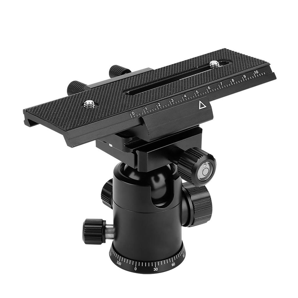 2 Way Macro Focusing Rail Slider with 1 4 Mounting Screw for Close Up Shooting