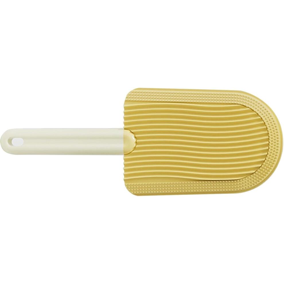 Cat Hair Removal Brush, Gentle and Effective Dog Undercoat Brush, Yellow