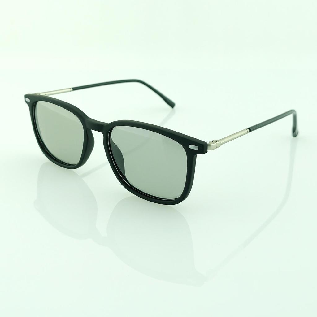 TR Polarized Night Vision Retro Square Sunglasses for Small Faces, High-End Korean Style with UV Protection