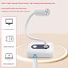 Portable UV LED Nail Lamp, Flexible Design, 2 Timer Settings, White